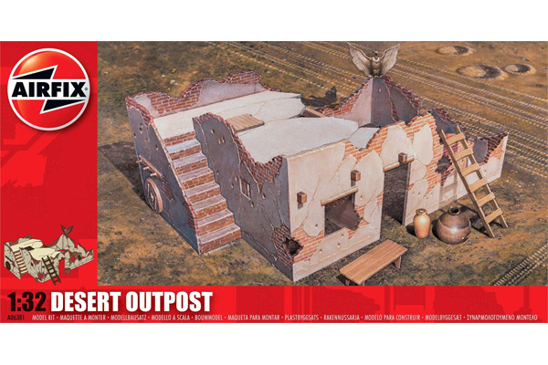 Bild p� Byggmodell - Desert Outpost - 1:32 - AirFix