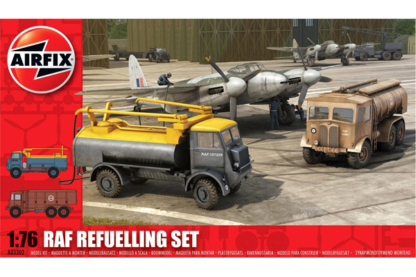 RC Radiostyrt Byggmodell Diorama - RAF Refuelling Set - 1:76 - Airfix