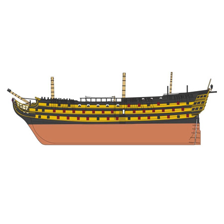 Byggmodell segelfartyg - HMS Victory - 1:180 - Airfix