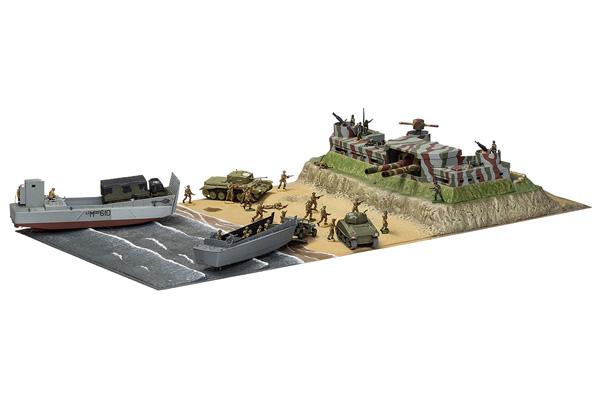 RC Radiostyrt Diorama - D-Day Operation Overlord Giant - 1:76 - Airfix