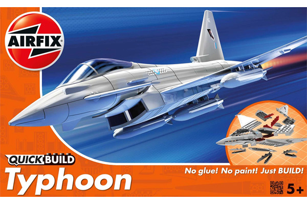 RC Radiostyrt Quickbuild - Eurofighter Typhoon - Airfix