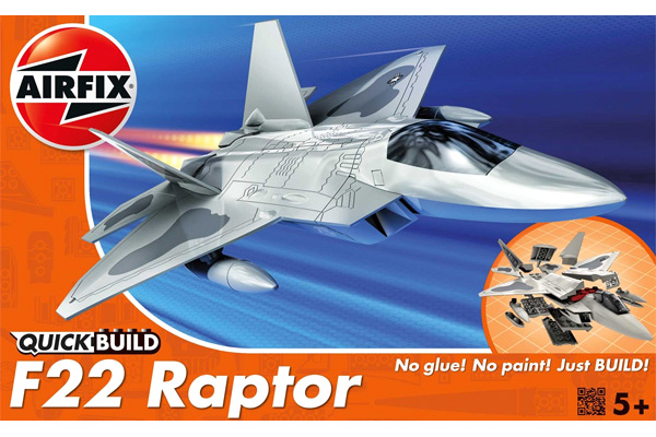 Quickbuild - Lockheed Martin F22 Raptor - Airfix