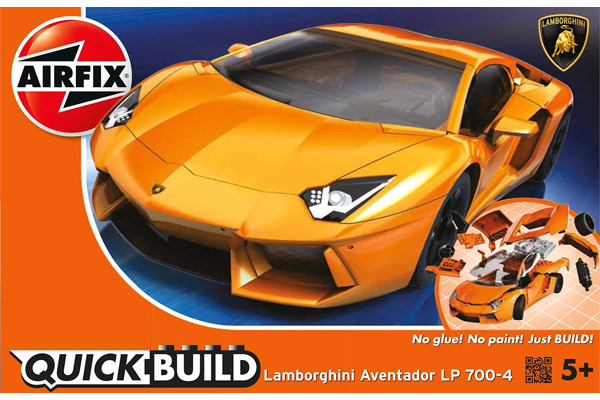RC Radiostyrt Quickbuild - Lamborghini Aventador - Airfix