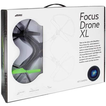 Thumbnail 734 f�r 2Fast2Fun - Focus Drone XL - 2,4Ghz - RTR