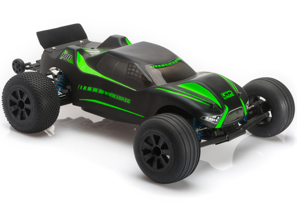 Rc bil - 1:10 - LRP S10 Twister 2 Extreme-100 TX BL - Borstlös - 2,4Ghz - RTR