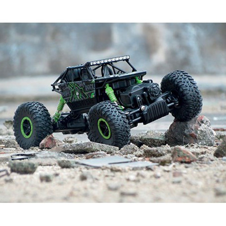 Radiostyrda bilar - 1:18 - Crawler Rock Through Green - 2,4Ghz - RTR