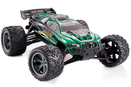 Radiostyrd bil - 1:12 - Wild Truggy 2WD - 2,4Ghz - Grn - RTR