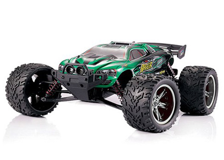 Radiostyrd bil - 1:12 - Wild Truggy 2WD - 2,4Ghz - Grn - RTR