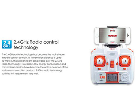 Radiostyrd Quadrocopter X-Series Real-Time FPV Kamera - 2,4Ghz - RTF