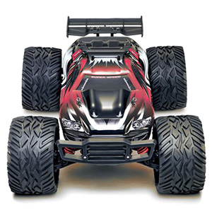 Thumbnail 693 f�r Demo - Radiostyrd bil - 1:12 - BZ Stadium Truck 4WD - 2,4Ghz - r&ouml;d/svart - RTR