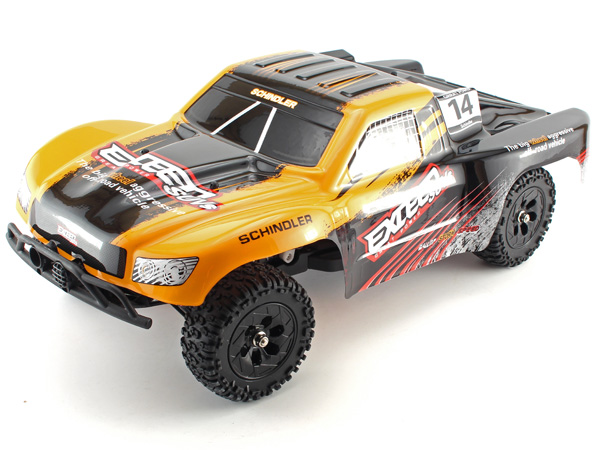 Radiostyrd bil - 1:12 - BZ Exceed Short Course 4WD - 2,4Ghz - Vit - RTR