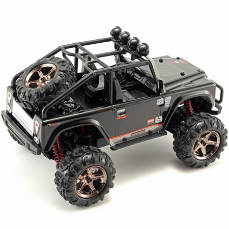 Radiostyrd bil - 1:24 - Desert Brave 4WD LED - 2,4Ghz - RTR