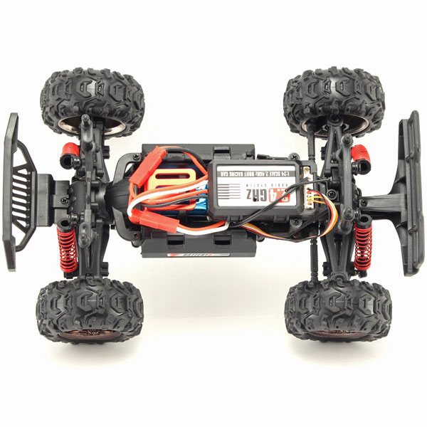 Radiostyrd bil - 1:24 - Desert Brave 4WD LED - 2,4Ghz - RTR