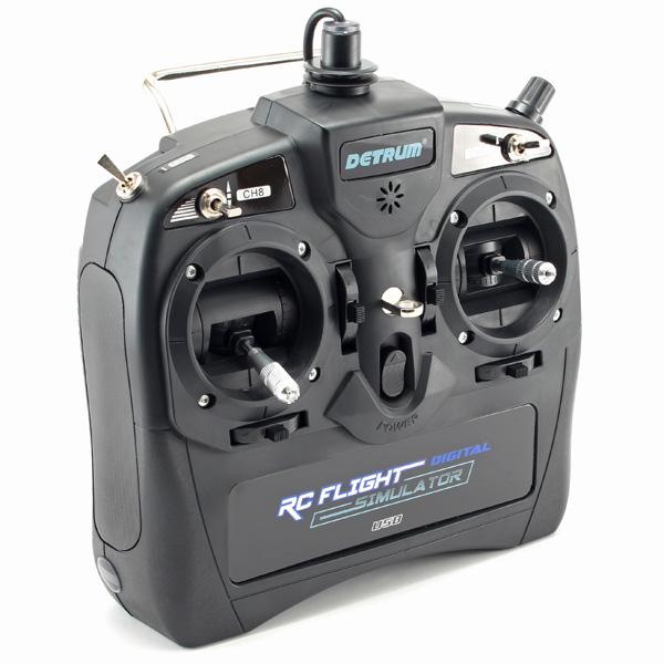RC Radiostyrt USB Simulator radio - Dectrum 8 Kanals - DY - RTF