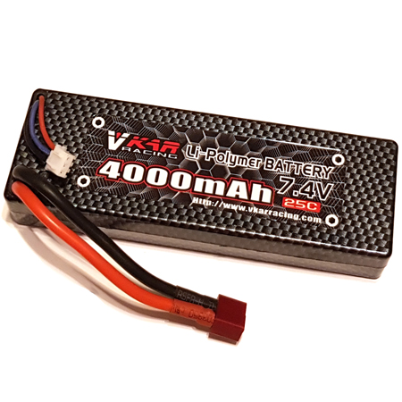 RC Radiostyrt Batteri - 7,4V 4000mAh LiPo - 25C - HLMA704