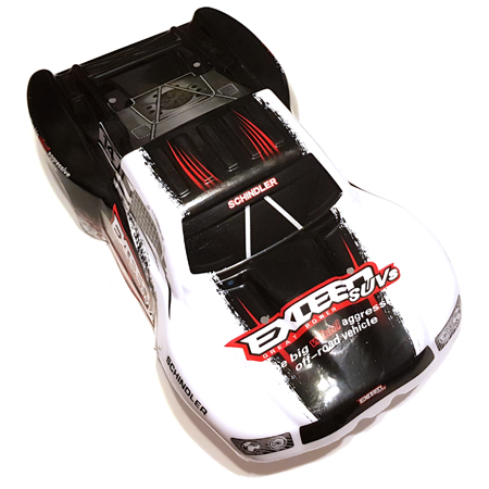 RC Radiostyrt S15070000 - Kaross - BZ - Exceed Short Course