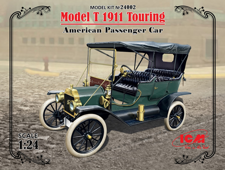 Bild p� Byggmodell bil - Model T 1911 Touring - 1:24 - ICM