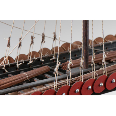 Thumbnail 734 f�r Tr&auml; byggmodell - Viking Longship - 1:35 - Dusek