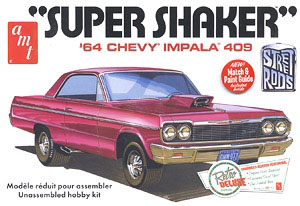 RC Radiostyrt Byggmodell bil - 1964 Chevy Impala - 1:25