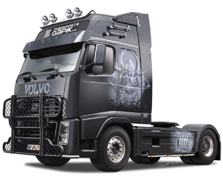 RC Radiostyrt Byggmodell lastbil - Volvo FH16 Viking - 1:24 - IT