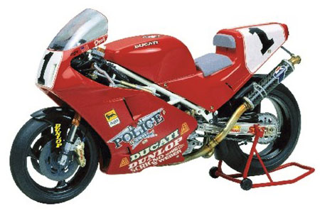 Byggmodell motorcykel - Ducati 888 Superbike - 1:12 - Tamiya