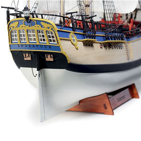 Trämodell fartyg - HMS Endeavour 514 - 1:50 - BB