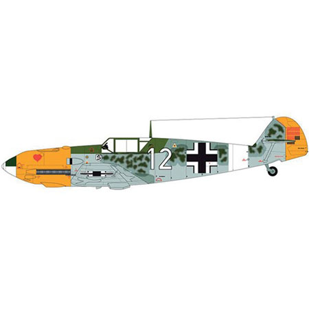 Byggmodell - Supermarine Spitfire & Messerschmitt - 1:48 - AirFix