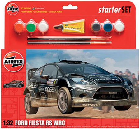 RC Radiostyrt Byggmodell bil - Ford Fiesta RS WRC - 1:32 - Airfix