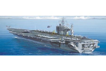 RC Radiostyrt Byggmodell krigsfartyg - U.S.S. Roosevelt CV-71 - 1:720 - IT