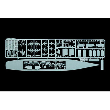 Byggmodell krigsfartyg - U.S.S. Carl Vinson CVN-70, 1999 - 1:720 - IT