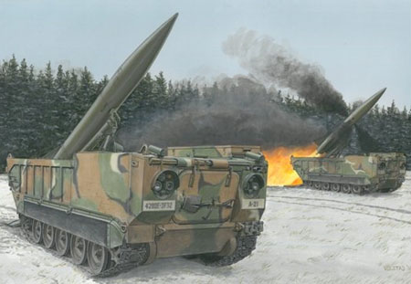 RC Radiostyrt Byggmodell stridsfordon - M752 Lance Self-propelled Missile Launcher - 1:35 - Dragon