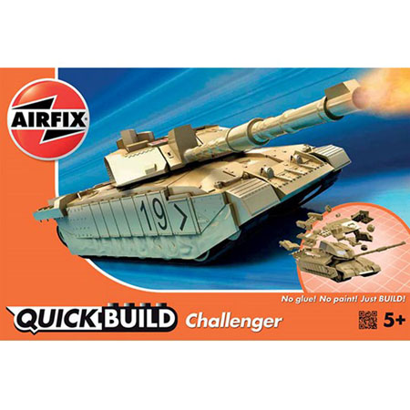 Thumbnail 734 f�r Quick Build - Challenger Tank - AirFix