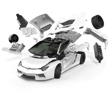 Quickbuild - Lamborghini Aventador - AirFix