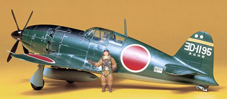 Byggmodell flygplan - Raiden Jack - 1:48 - Tamiya