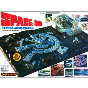 RC Radiostyrt Byggmodell - Space 1999: Moon Base Alpha - 1:3200 - Mpc