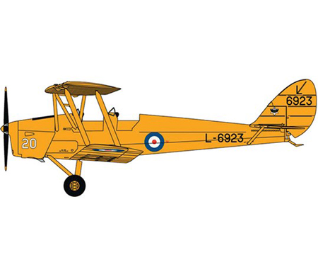 Byggmodell - De Havilland D.H.82a Tiger Moth - Set - 1:72 - AirFix