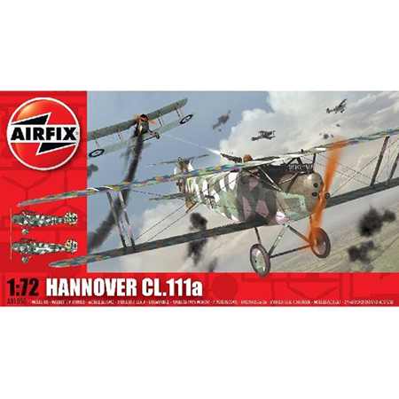 Byggmodell flygplan - Hannover CLIII - 1:72 - Airfix