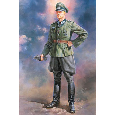 RC Radiostyrt Byggmodell gubbe - Wehrmacht Officer - 1:16 - Tamiya