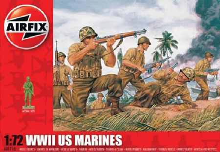 Bild p� Byggmodell gubbar - Us marines - 1:72 - Airfix