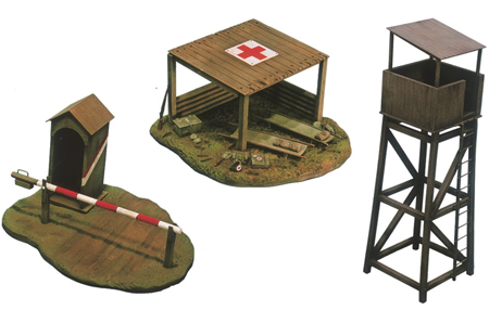 RC Radiostyrt Byggmodell - Battlefield buildings - 1:72 - IT