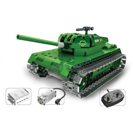 RC bygg modell - Stridsvagn Mechanical Master - 2,4Ghz - QH