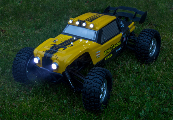 Demo - Radiostyrda bilar - 1:12 - HBX Survivor Dune Thunder - 2,4Ghz - RTR