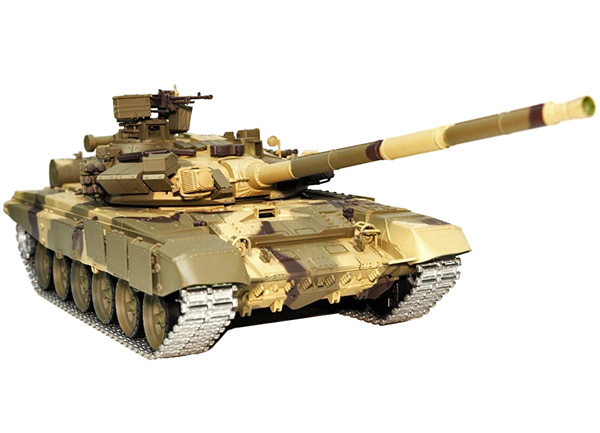 Radiostyrd stridsvagn - 1:16 - T90 - 2,4Ghz - Metall - RTR