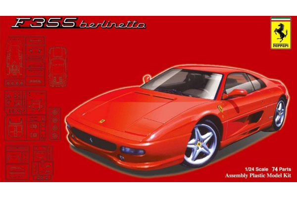 Bild p� Byggmodell bil - Ferrari F355 Berlinetta 1:24