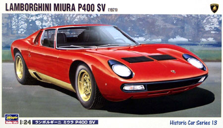 Bild p� Byggmodell bil - Lamborghini Miura SV - 1:24 - Hg