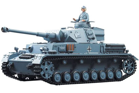 Bild p� Radiostyrd stridsvagn 1:16 Pz.Kpfw.IV Ausf.F-2 2,4Ghz - Met. RTR