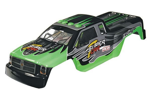 RC Radiostyrt L969-13 - Body for terminator green