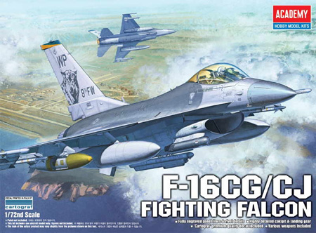 Bild p� Modellflygplan - F-16CG/CJ Fighting Falcon - 1:72 - Academy