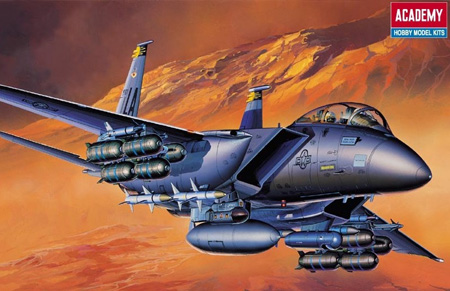 Modellflygplan - F-15E Strike eagle - 1:72 - Academy
