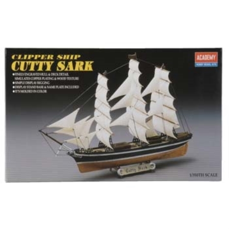 RC Radiostyrt Byggsats Segelbåt - Cutty sark - 1:350 - Academy